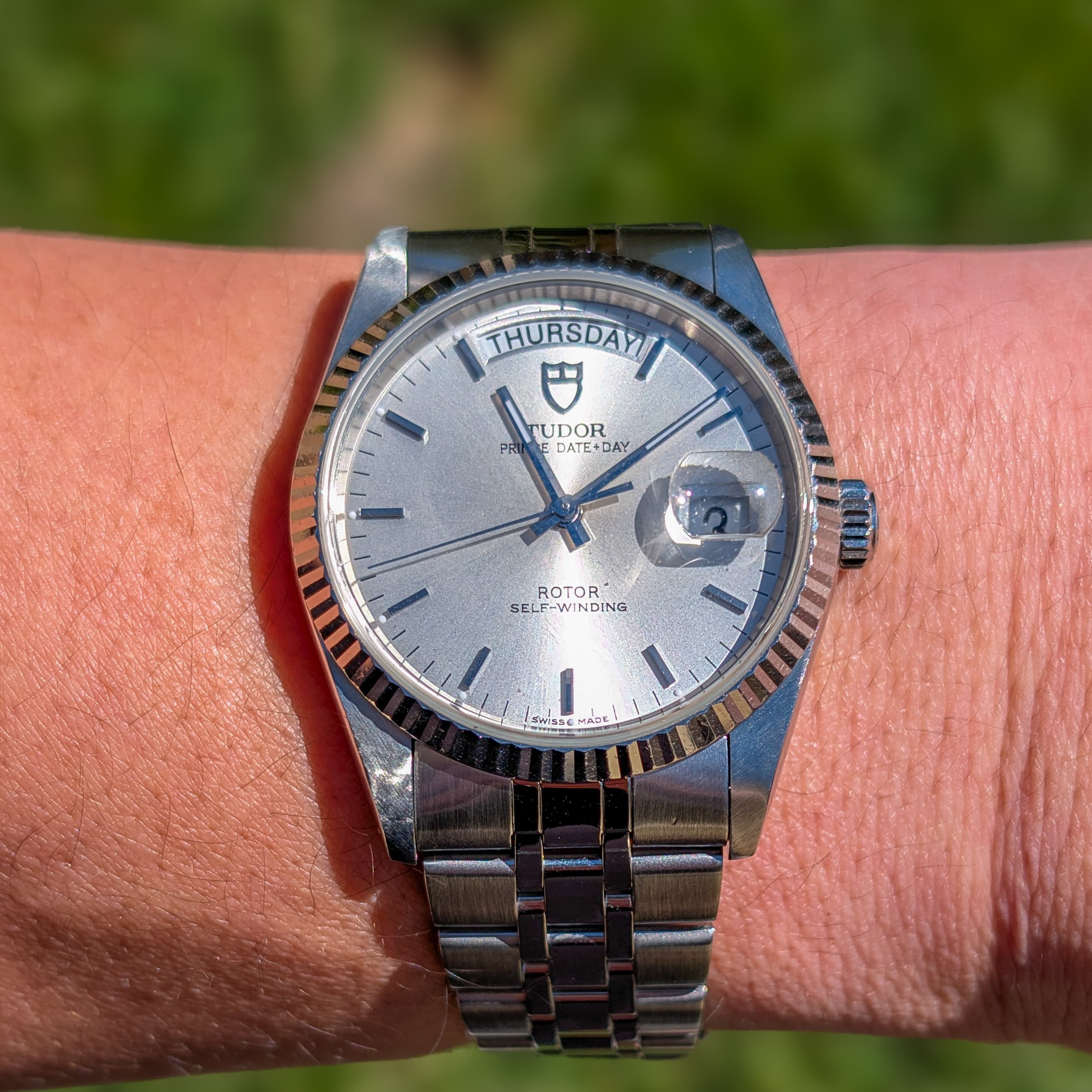 Tudor Prince Date+Day (Ref. 76214) — photo 5